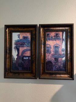 Italian double paintings