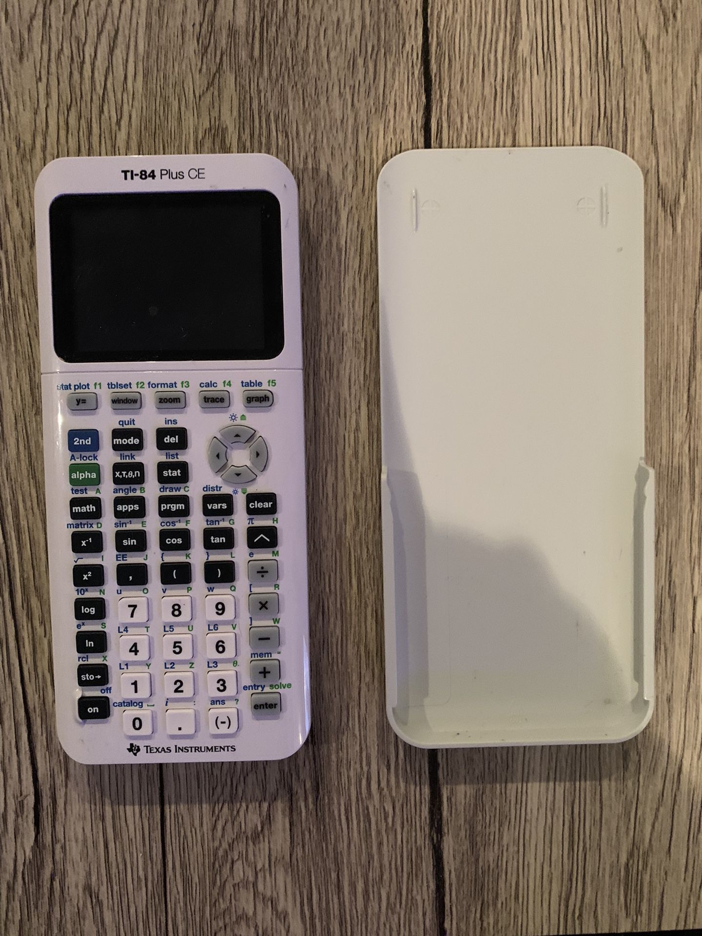 Texas Instruments TI 84 Plus CE White