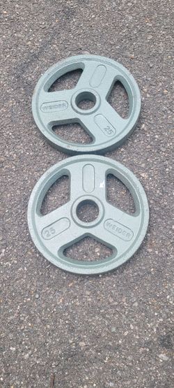 Olympic Grip Plates-25lbs Cash or Zelle