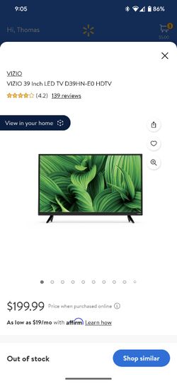 Vizio TV Blowout Sale - New In Box