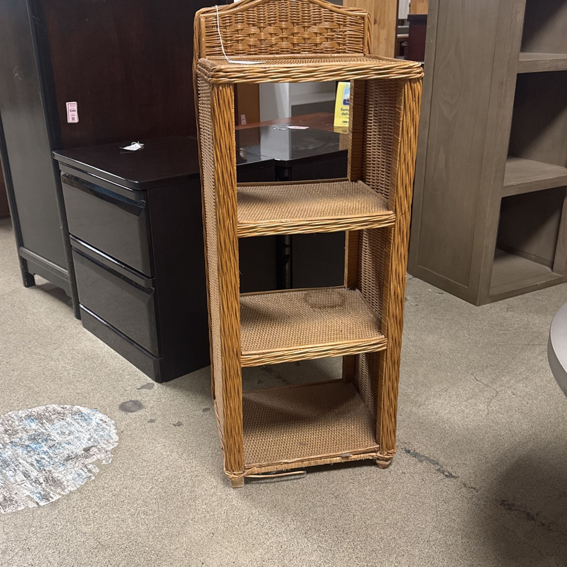 Pier 1 Wicker Shelves
