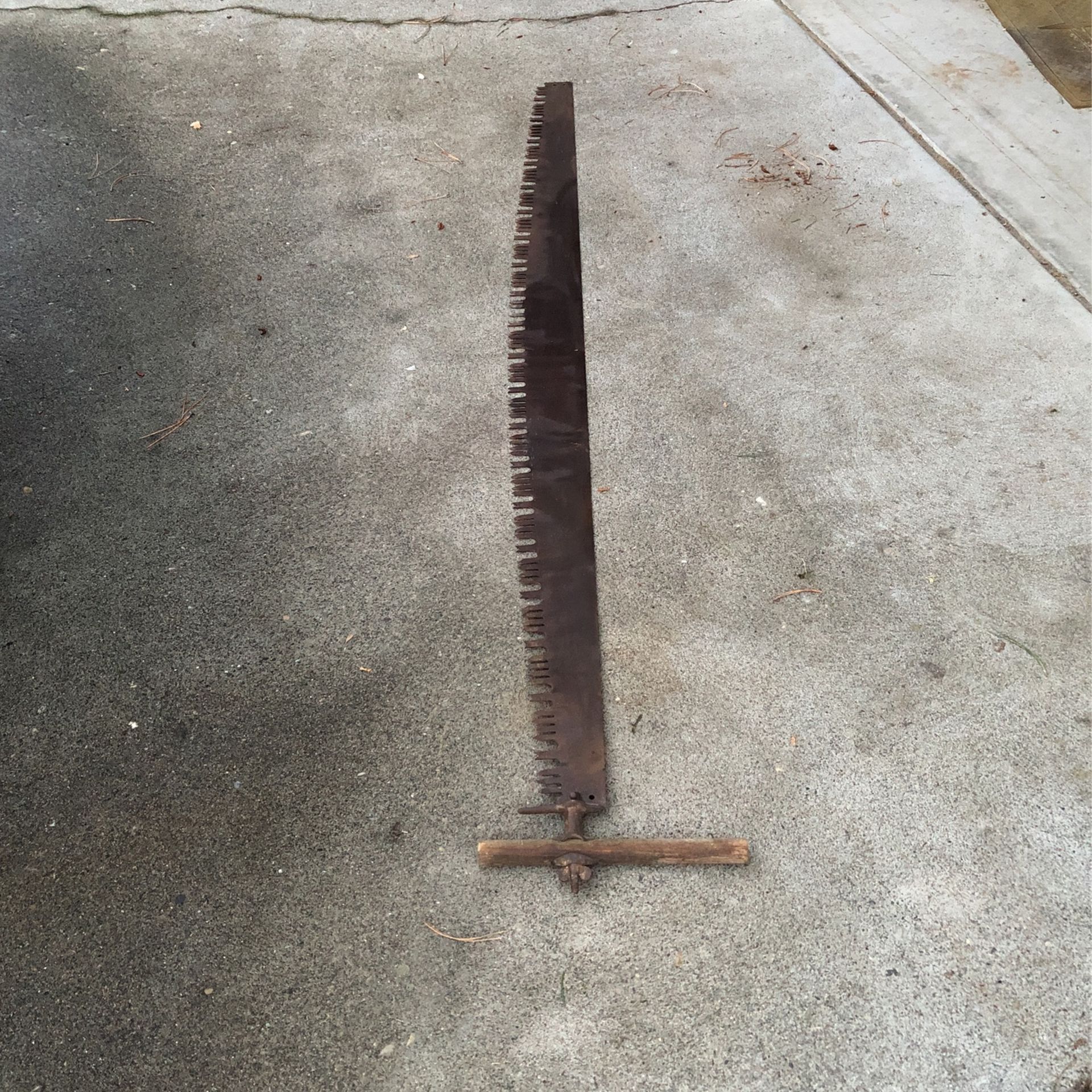 Antique 7’ Saw
