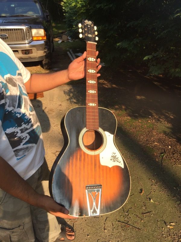 Stella harmony guitar