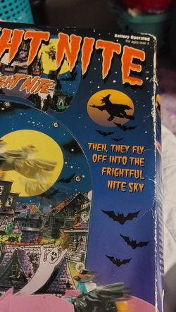 Fright Night Roller Coaster Mint Condition In Box