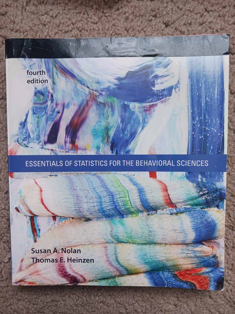 Essentials Of Statistics For The Behavioral Sciences-4th Edition 