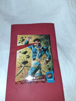 1994 Cyclops, Fleer Ultra, X-Men Marvel Comics Card # 1