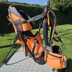 Orange Hiking Backpack