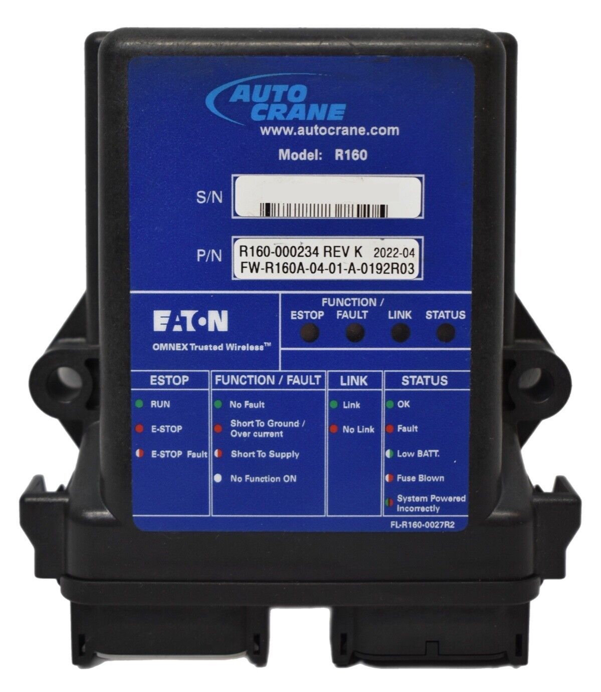 AutoCrane Omnex Trusted Wireless R160 Receiver