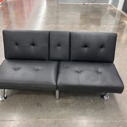 Black Futon Sofa Bed 