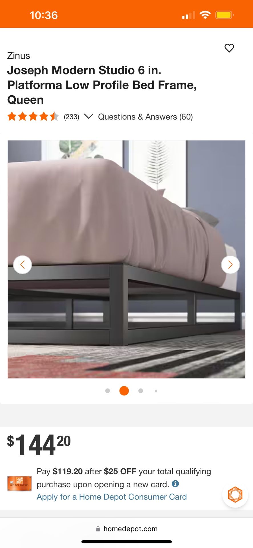 Queen Bed Frame