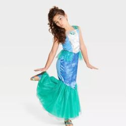 Kids' Magical Mermaid Halloween Costume Dress