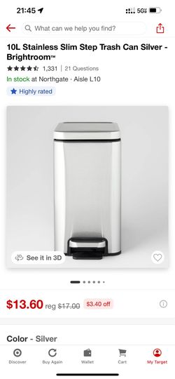 Small trash can