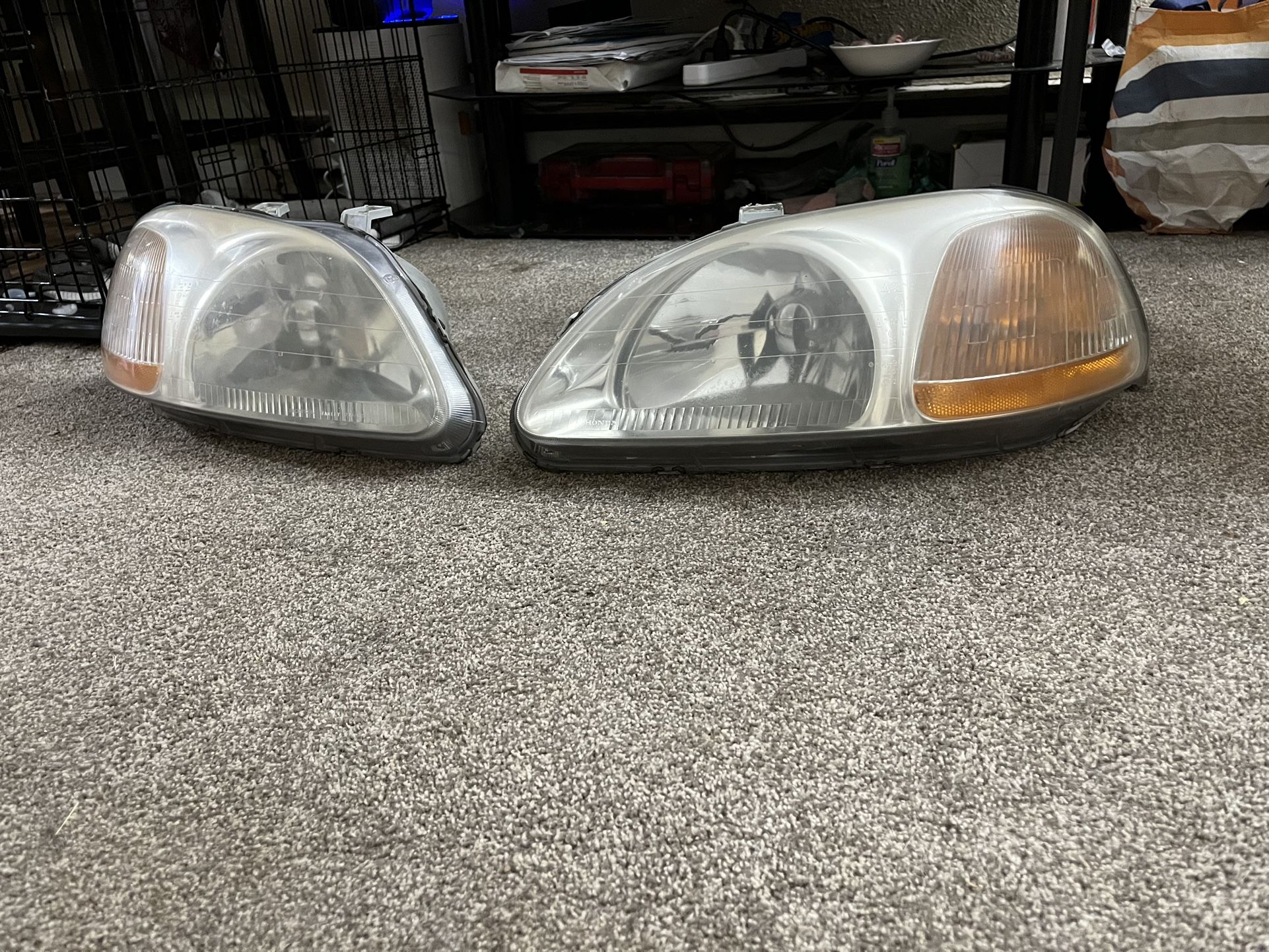 Factory Honda Civic 1998 Headlights “will Fit 1(contact info removed)