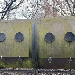 FREE Large spinning compost bin (easily cleanable)