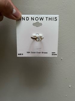 Brand new ring size 8 woman or men not sure
