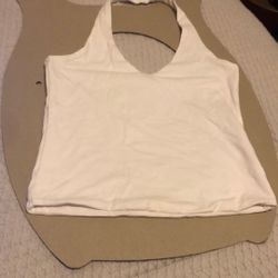 V Neck Halter Top