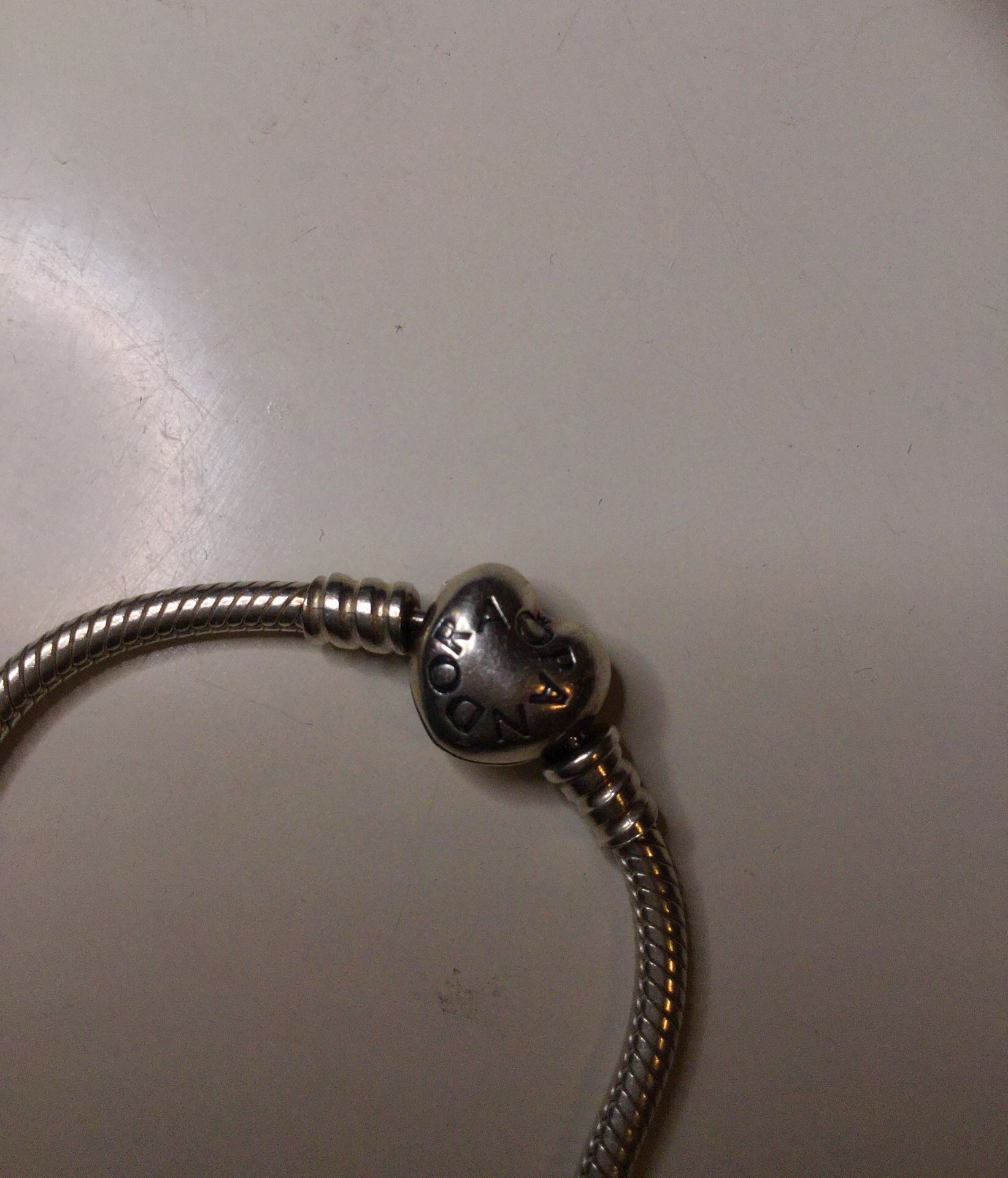 Pandora Sterling Silver Clasp Bracelet