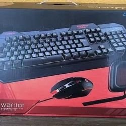 New 3 Piece Gaming Set. Keyboard, Mouse, Headset. Awesome Gift! 
