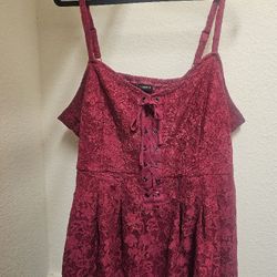 Torrid Hot Pink Corset NWT