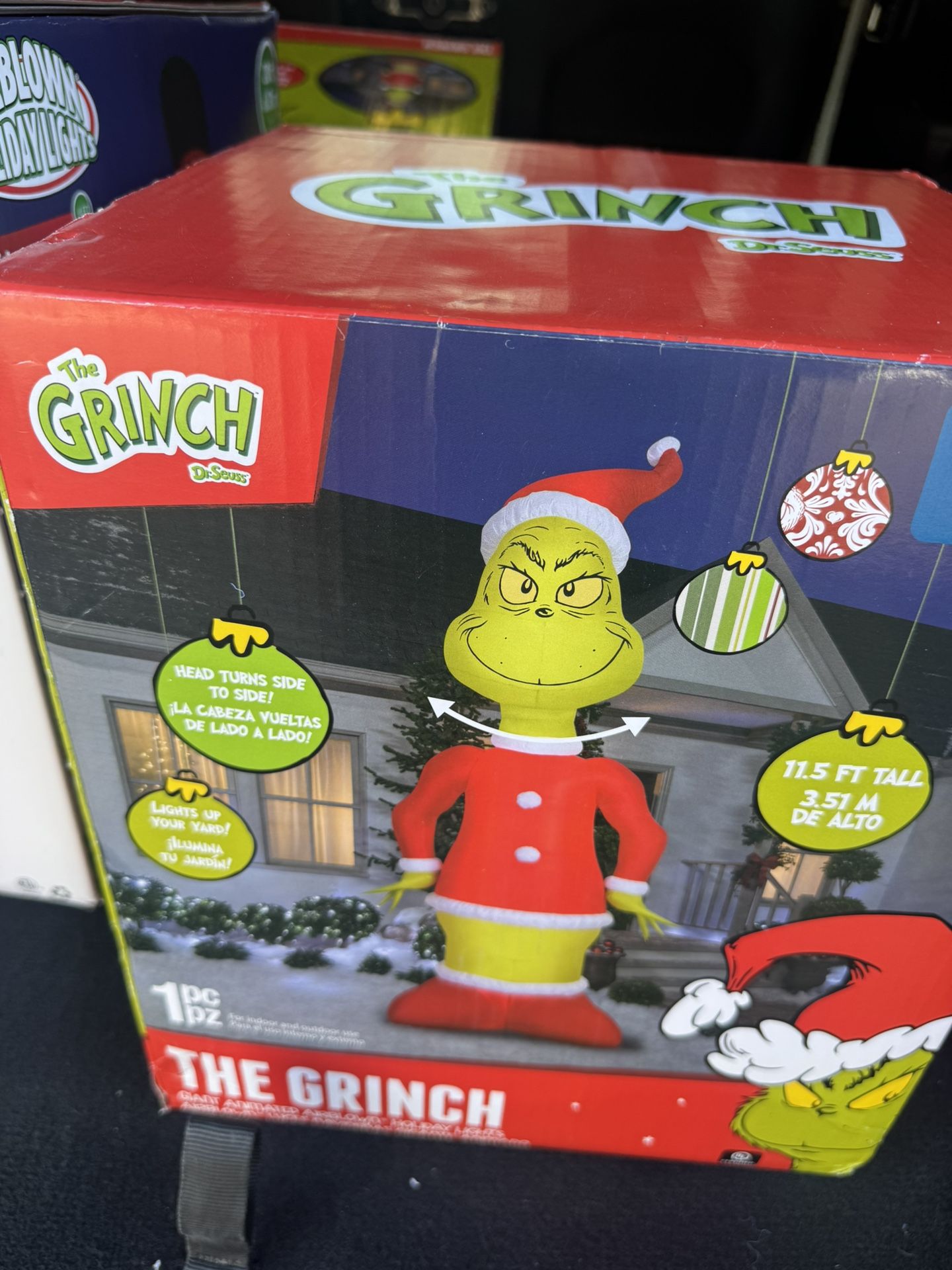 12 Ft Inflatable Grinch 