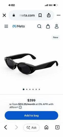 I have this meta glasses