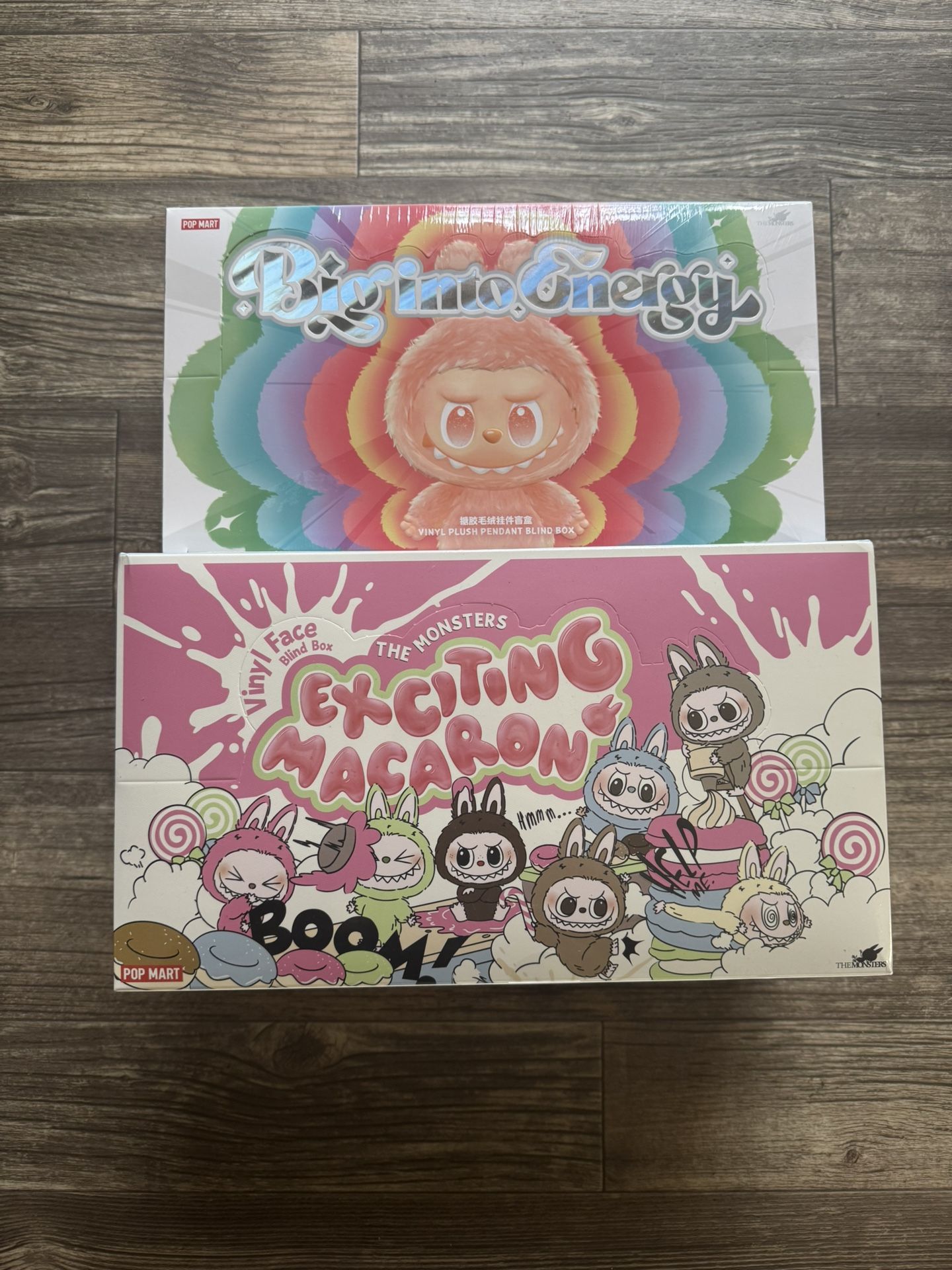 Labubu Big Into Energy & Exciting Macaron Full Box Sets 