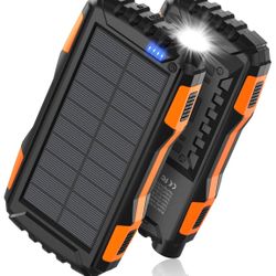 Solar Charger Power Bank 42800mAh Portable Charger Power Bank External Battery