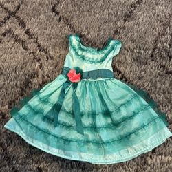 American Girl, Doll Mary, Ellen Birthday Dress No Shoes