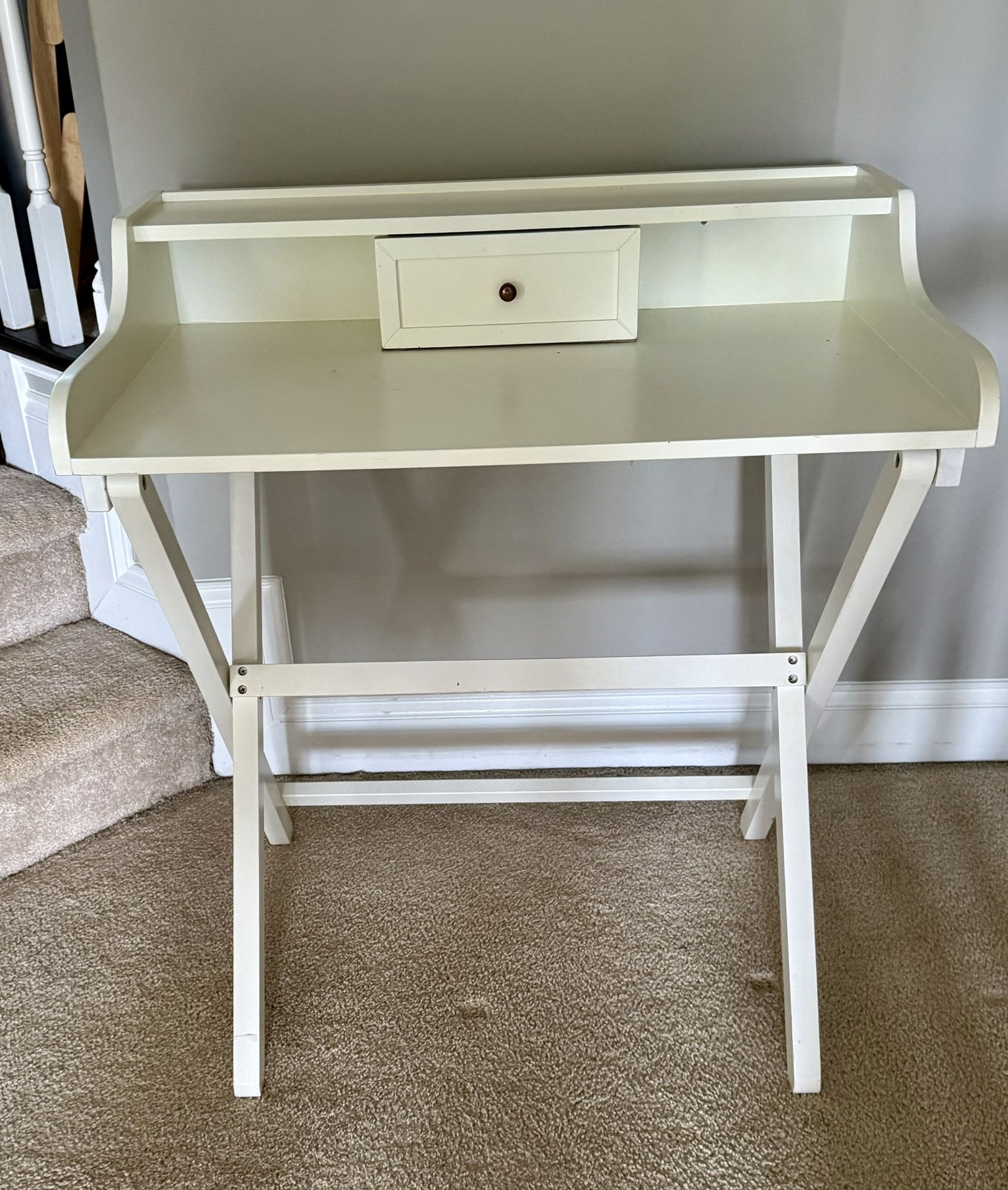 White Wooden Writing Desk