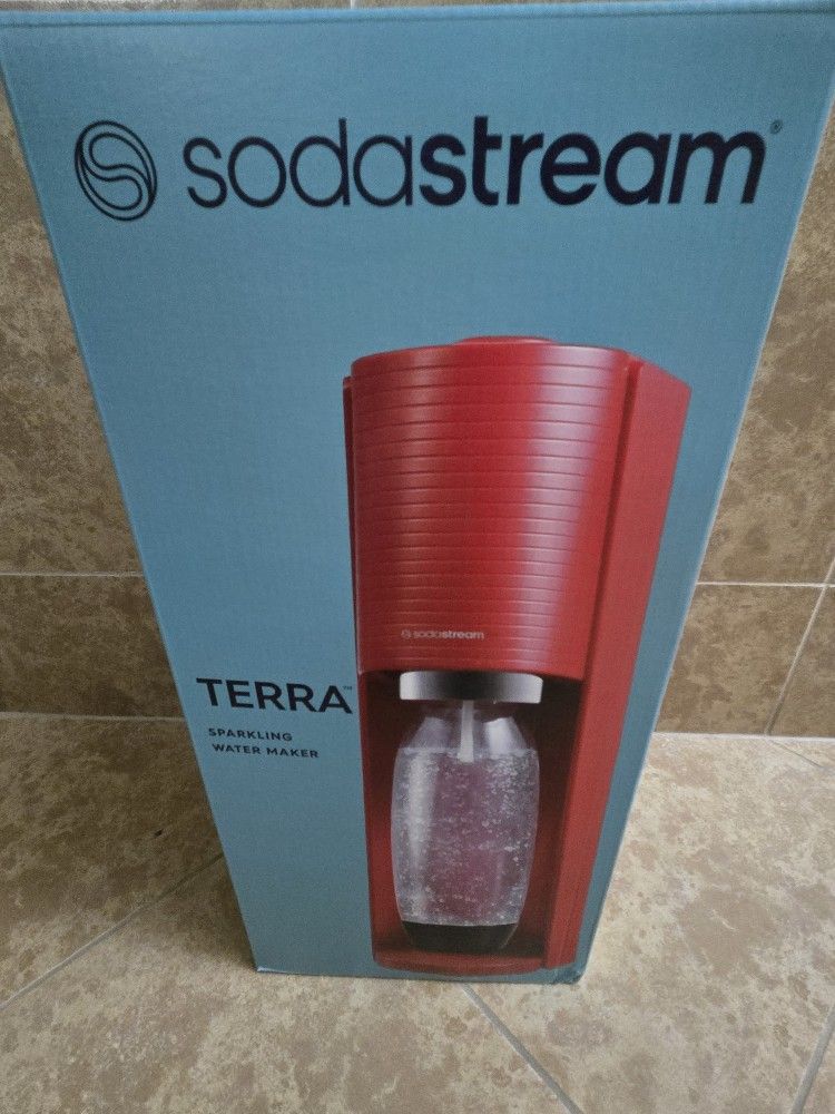 Brand New Soda Stream Terra In Box - No CO2