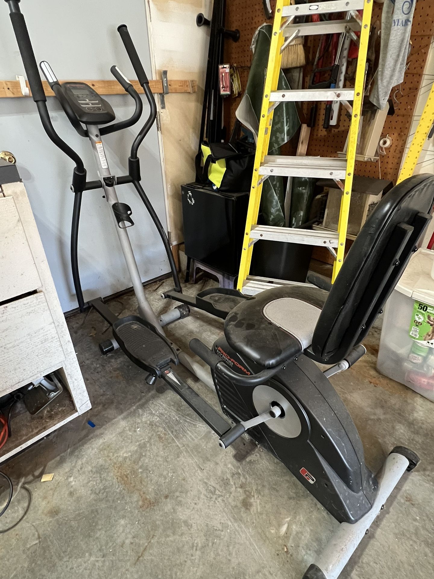 Proform Hybrid Elliptical And Recumbent Bike