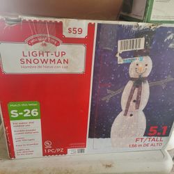 Light Up Snowman