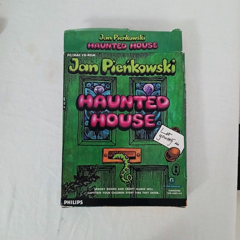 Jan Pienkowski Haunted House (PC/Mac CD-Rom 1995) Based on the Book