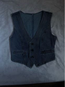 Denim Vest (SIZE M)
