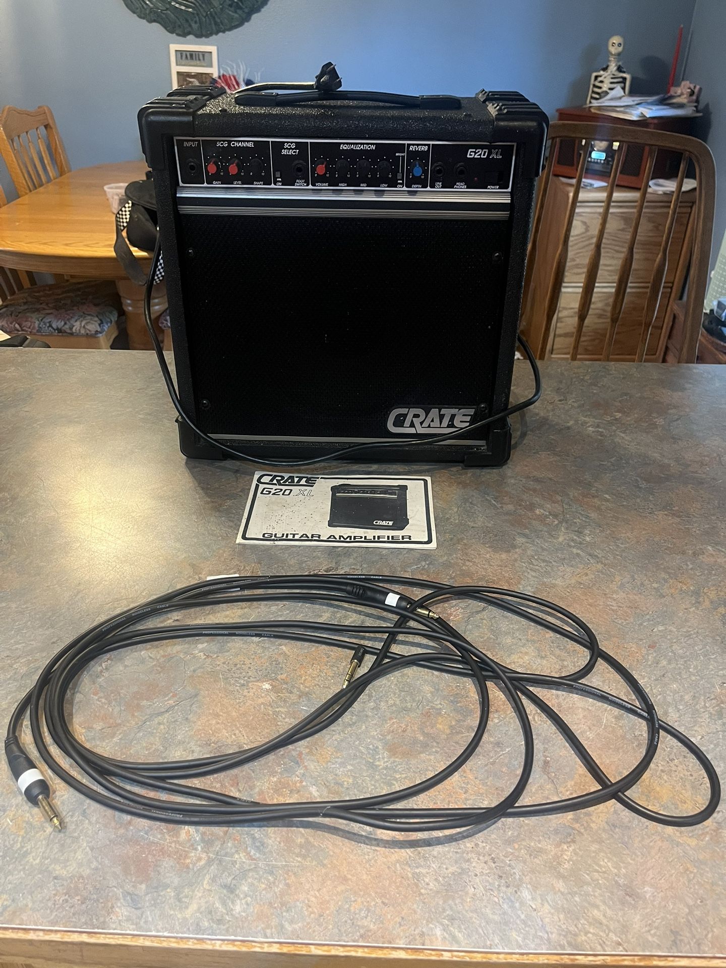 Crate G20 XL Guitar Amplifier With 20’ Cord