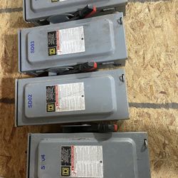 Electrical Disconnect switch 3PH 600V 30Amps