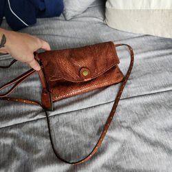 Frye Leather Crossbody Or Clutch