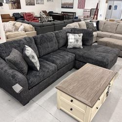 I’m Jon Green, Wayne’s Home Sales Representative🌟 Biddeford L Shaped Modular Sectional With Chaise Fast Delivery, Military Discount 