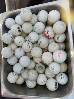 Golf balls bulk mostly Nike 100 plus balls