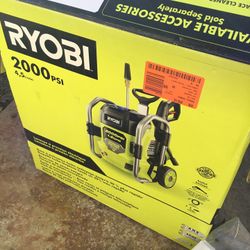 Ryobi New 2000 PSI Electric Pressure Washer!  With Gun, Hose & Nozzels 💥💥👍🏽. ALL For $95 Tomorrow (Saturday) 🎁💥