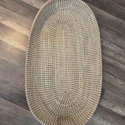 Woven basket/changing table basket
