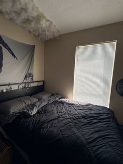 Full size mattress and bed frame
