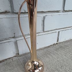 Vintage Silver Tone Bud Vase Tarnish Resistant Made in Japan 7.5” w/ Box