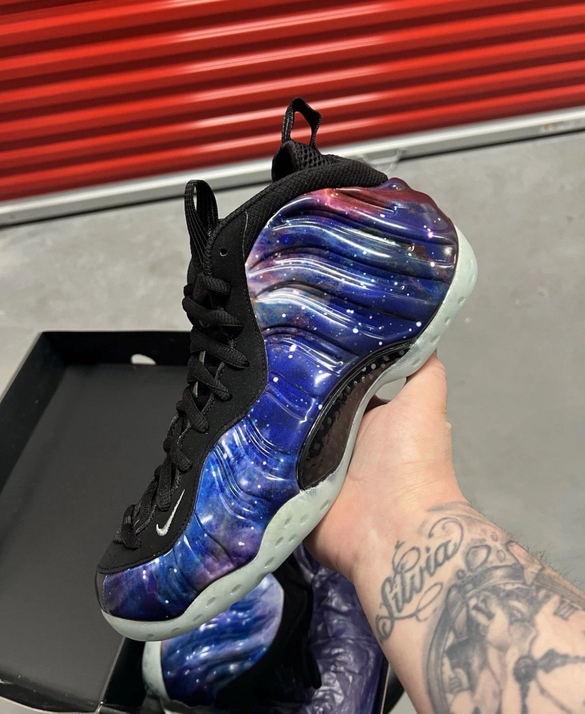 Galaxy Foamposites Size 11