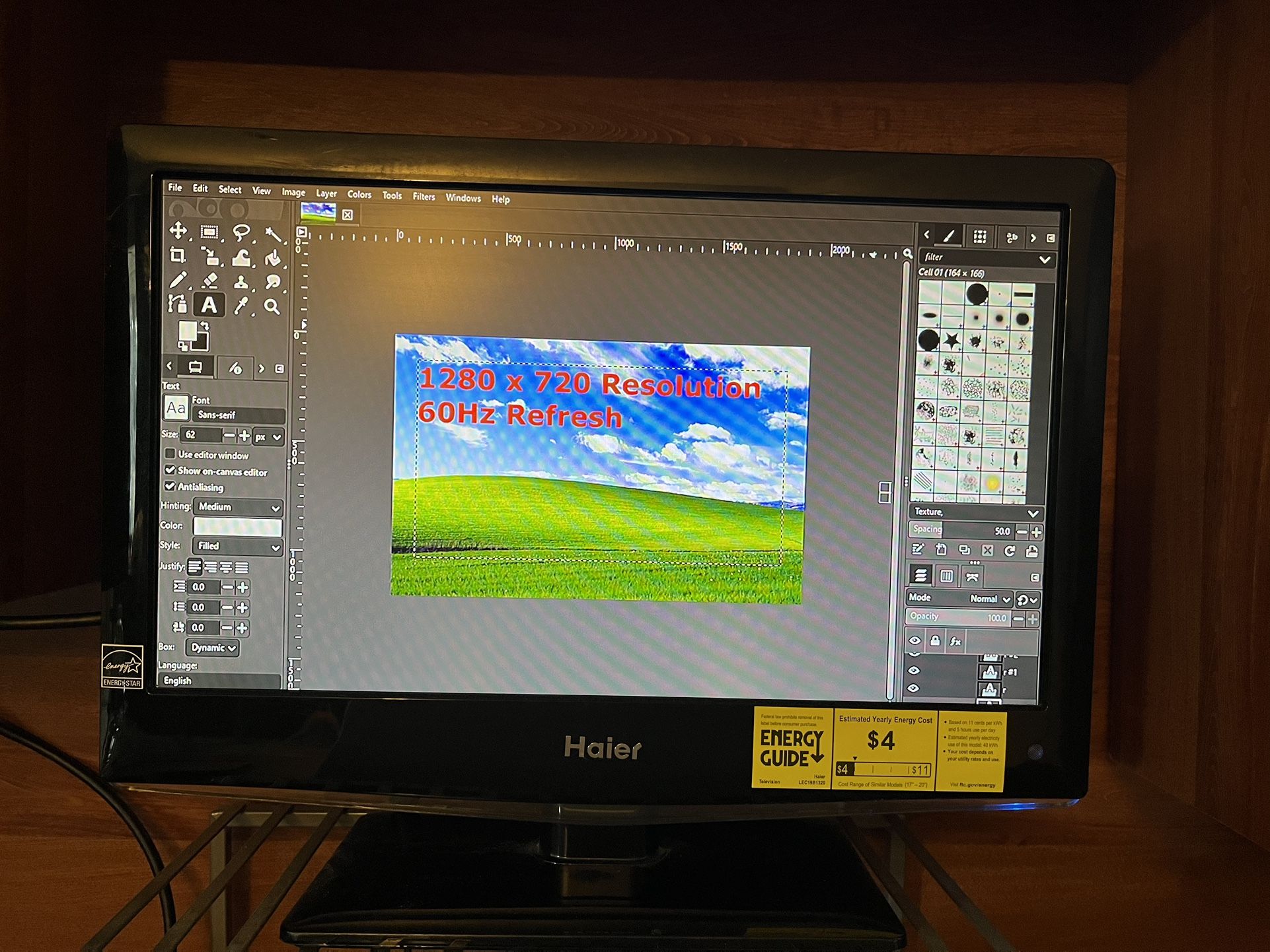 Haier Monitor
