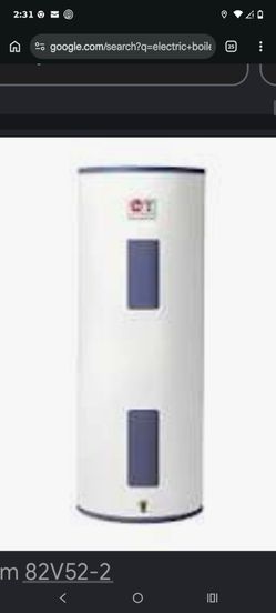 Electric water heater 40gal
