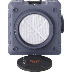 New VEVOR Air Scrubber with 3-Stage Filtration, Stackable Negative Air Machine 800 CFM, Air Cleaner