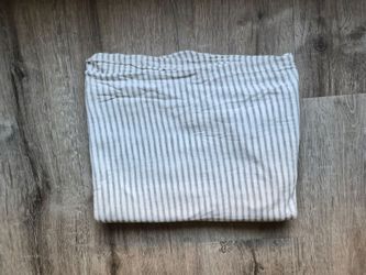 Solly Wrap - Natural + Grey Stripe