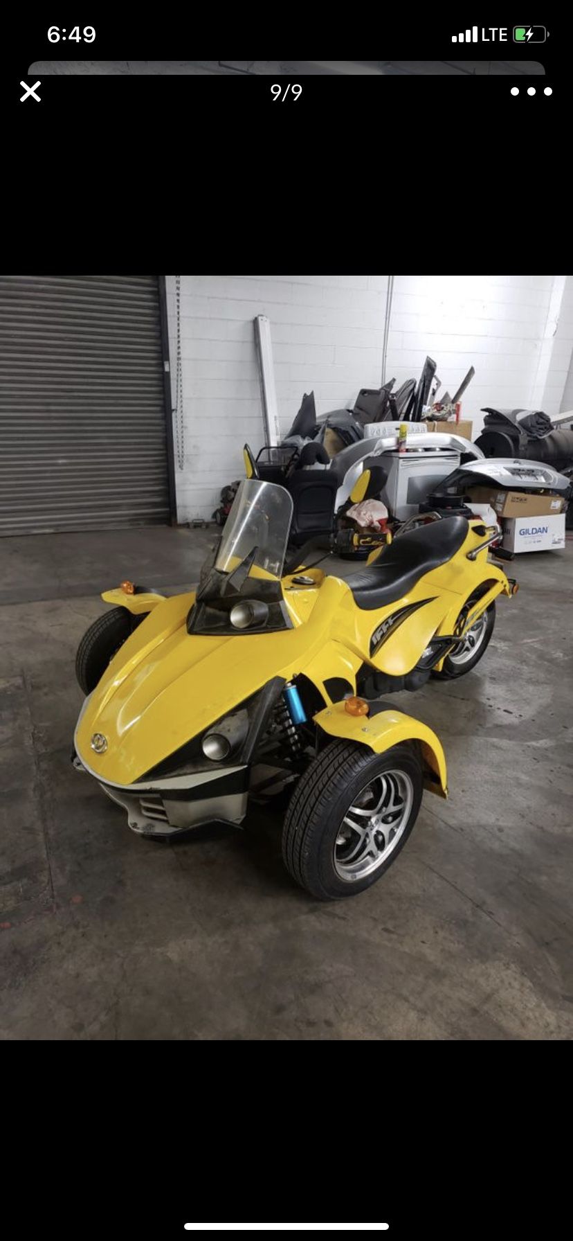 2012 can am 250cc 3wheeler