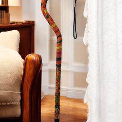 Beautiful bedazzled, walking cane